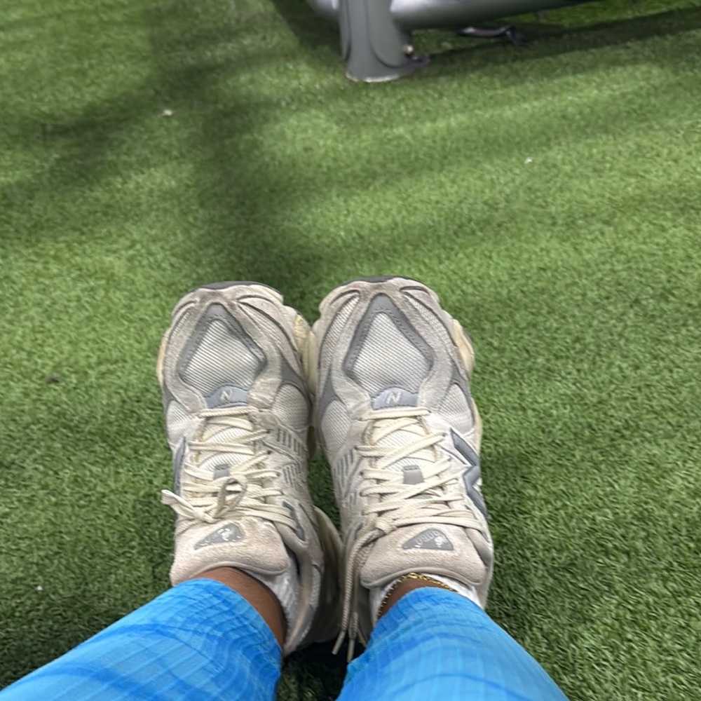 Beige Athletic Sneakers